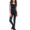 adidas Originals Crop Tops Women's Black Crew Neck Moderate HM4710