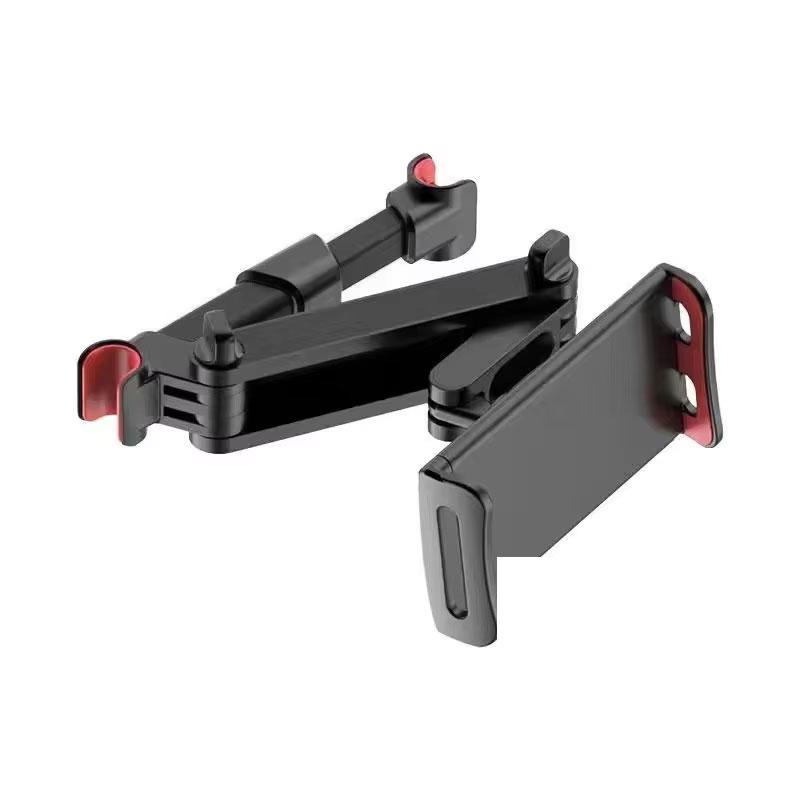 Telescopic Car Rear Pillow Phone Holder Tablet Rotating Car Seat Rear Stand Headrest Bracket for Phone Tablet 5 13 Inch
