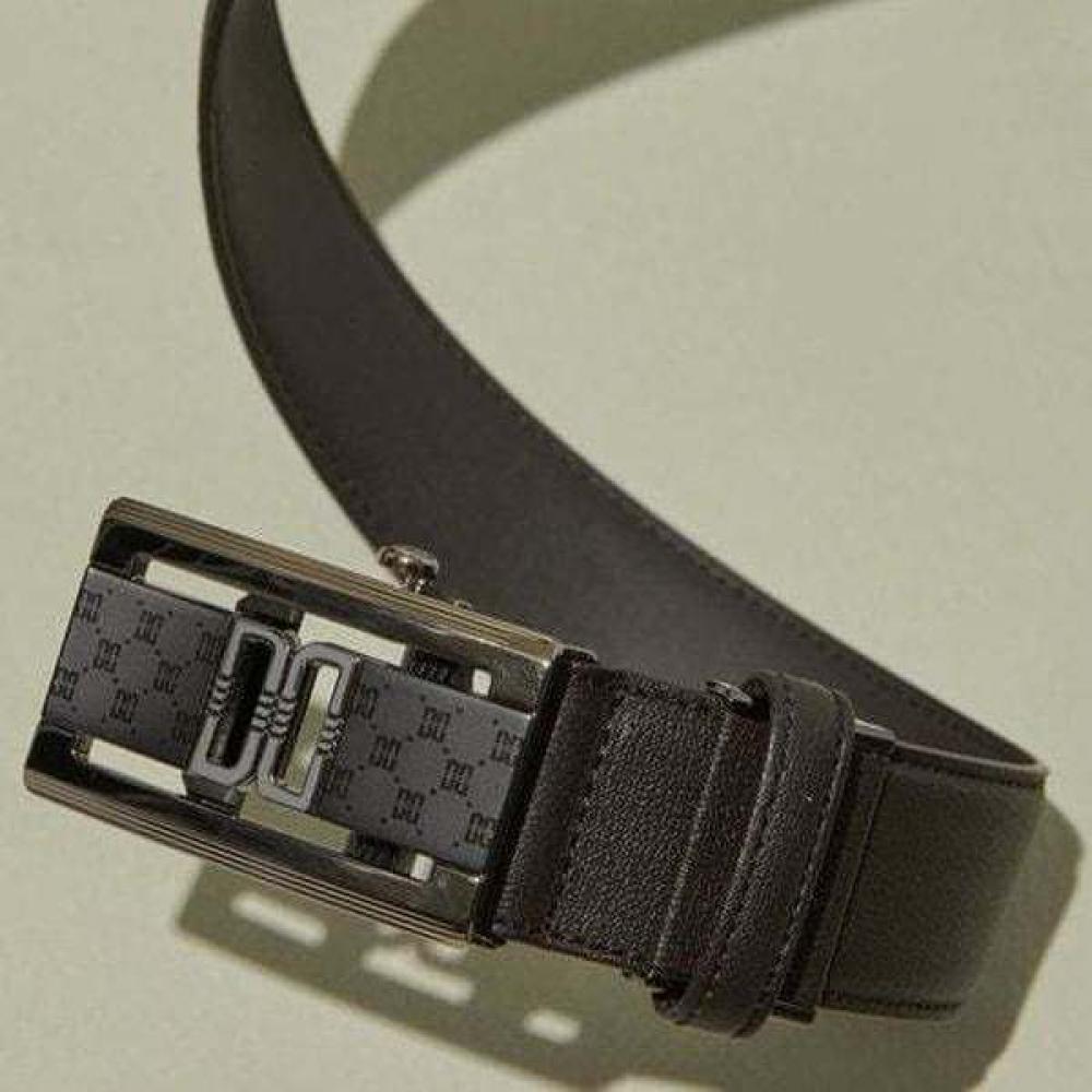 Daks Dark Brown Dd Decorative Matte Buckle Leather Auto Belt Dbbe5e763w3 Single option