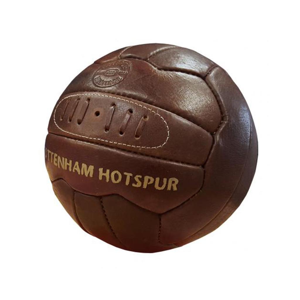 Tottenham Hotspur FC Official Retro Heritage Leather Ball