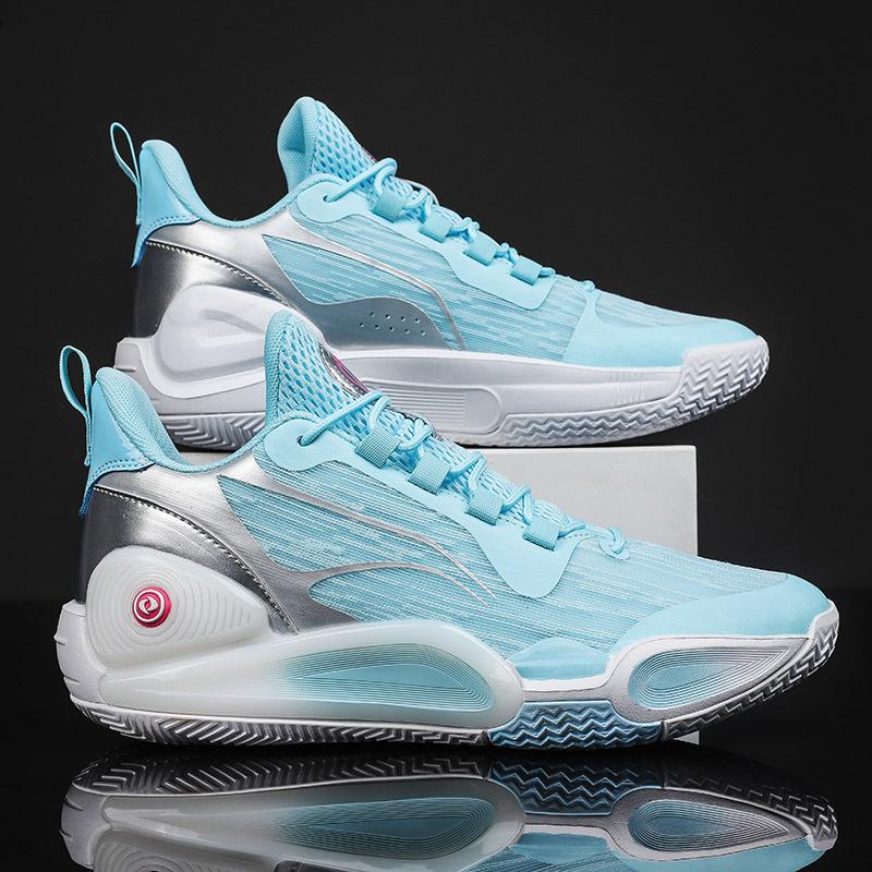 Blitz 9 basketball shoes actual game sneakers youth low-top running shoes wear-resistant and non-slip male and female students shoes
