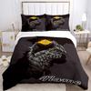 Custom Textile Epic Fantasy Bedding 3 Piece Set HD Print Duvet Cover Pillowcases for Teens Adult Bedroom Decoration