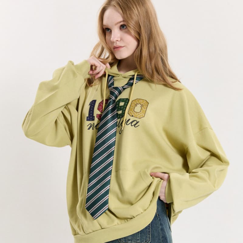 PINK PINEAPPLE PREPPY STRIPE TIE_GREEN