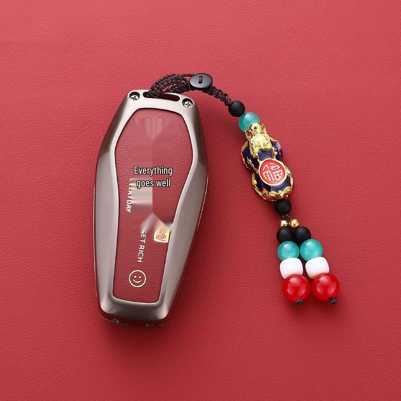 BYD Key Case for Han, Qin Plus DMI, Song Pro, Dolphin, Yuan, Tang, EV Seal, Seagull, Frigate, and Destroyer Models