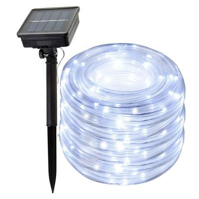 Solar LED Tube Lights Decorative String Lights Outdoor Garden Landscape Lighting Festive Party
