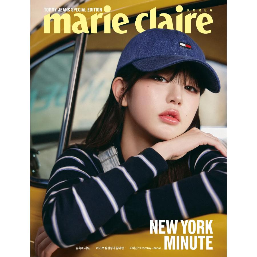 Marie Claire Korea Magazine Tommy Jeans Special 2025 OCTOBER IVE JANG WONYOUNG