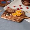 LC LIVING Acacia Wood Handle Cutting Board