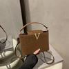 Shoulder Bag Fashion Handbag Crossbody Bag Large Capacity Casual Bag Simple Bag Alphabet Bag Leopard Print Bag