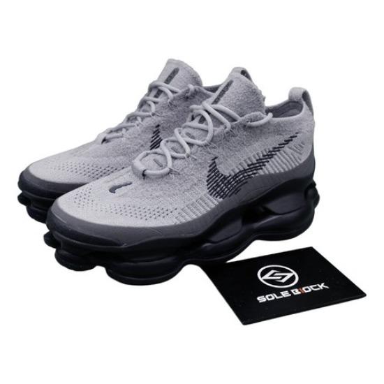 

Nike Air Max Scorpion Flyknit Pewter Midnight Navy - DJ4701-006 EU 42 серый