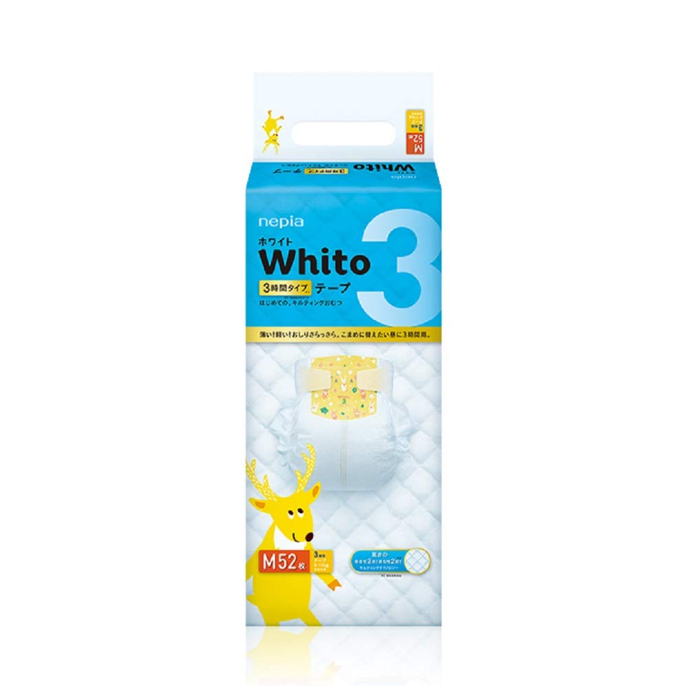 

M Napia Whito 3-часовой тип 52 штуки один предмет [Размер ленты] (6~11 кг)