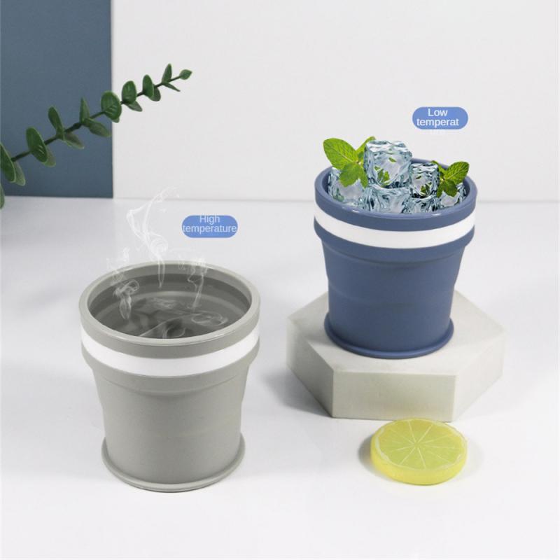 Retractable Folding Water Cups Telescopic Collapsible Travel Foldable Cups Outdoor Activity Sport Cup Camping Drinkware Travel Mugs
