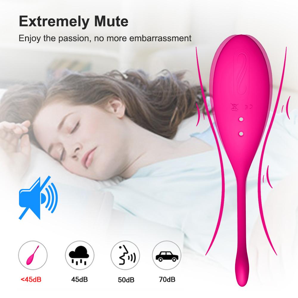 USB Rechargeable Wireless Remote Control G-spot Vibrator Stimulation Egg Adult Sex Toys
