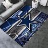 Dallas Cowboys Carpet Rug for Living Room Bedroom Home Sofa Decoration,Kids Play Non-slip Floor Mat