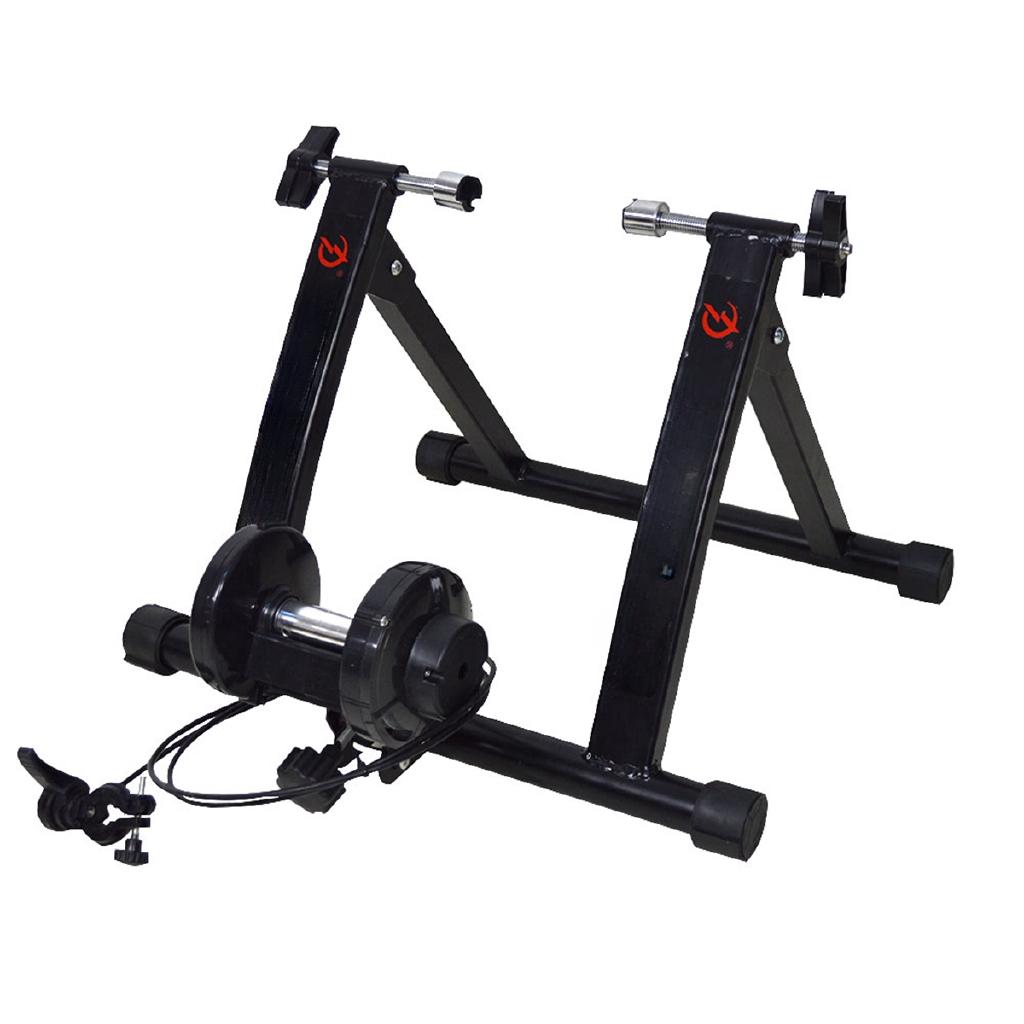 Indoor Exercise Bicycle Trainer 7 Levels Home Bike Trainer MTB Road Bike Cycling Training Roller Bicycle Rack Holder Stand