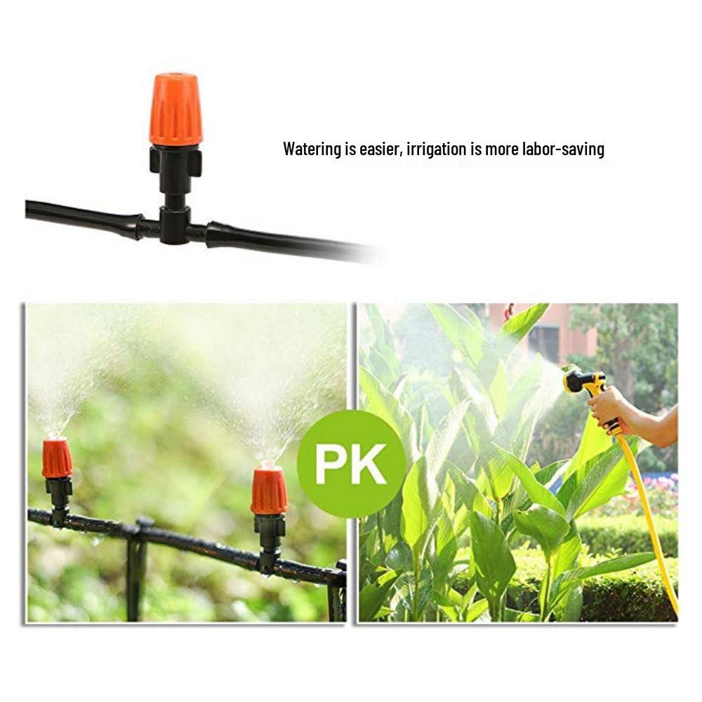 30m DIY Automatic Irrigation Kit for Gardens & Balconies - Drip Emitter System for Watering Flowers