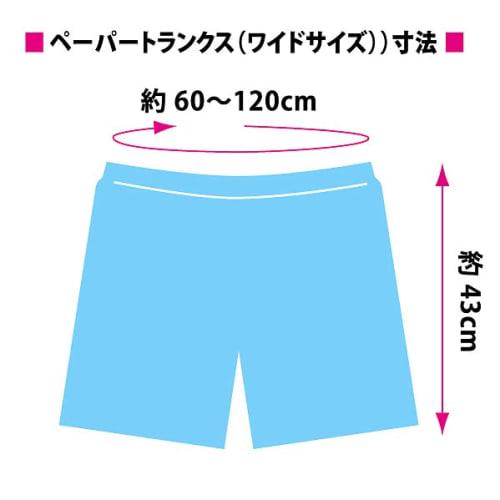 Eastout Disposable Wide-Size Paper Pants, 30 Count, Unisex, Paper Trunks (Slightly Longer Length), Navy Blue (For Beauty Salons, Massage Parlors, Trav