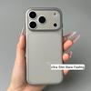 Ultra Thin Quality Silicone TPU Rubber Gel Clear Case for iPhone 17 Air 16 15 14 Plus 13 12 Pro Max Soft Matte AI Button Cover