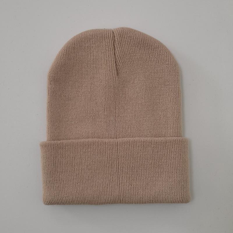 Light Board Knit Cap Winter Wool Cap Men And Women Cap Warm Cap Windproof Cap