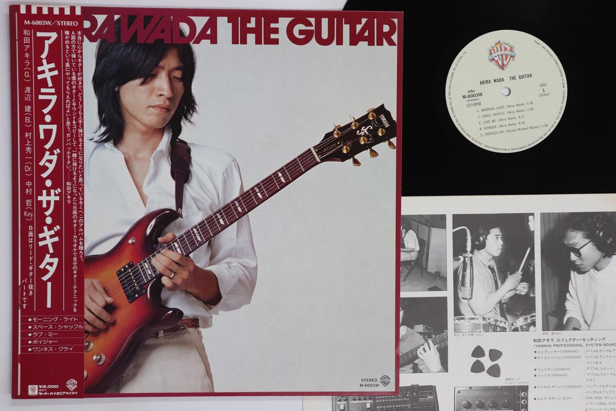 

LP Пластинка AKIRA WADA Акира Вада Гитара M6003W WARNER BROS 1981 Япония Оби Джаз Б/У