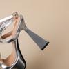 2026 Summer New Mature Gold Silver Women Platform Sandals Hot Gladiator High Heels Lady Nude Shoes Plus  Big Size 43 46