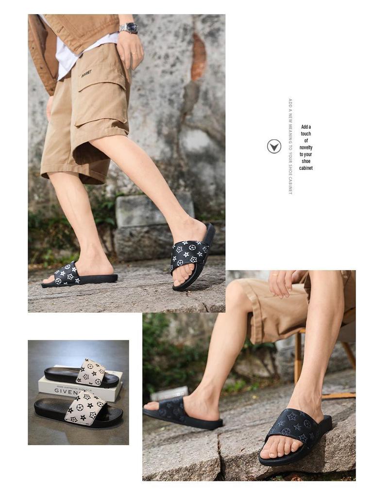 Men's Plus Size Summer Flip-Flop Sandals for Outdoor & Beach In Southeast Asia