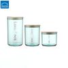 Nature Round Transparent Food Storage Jar Set
