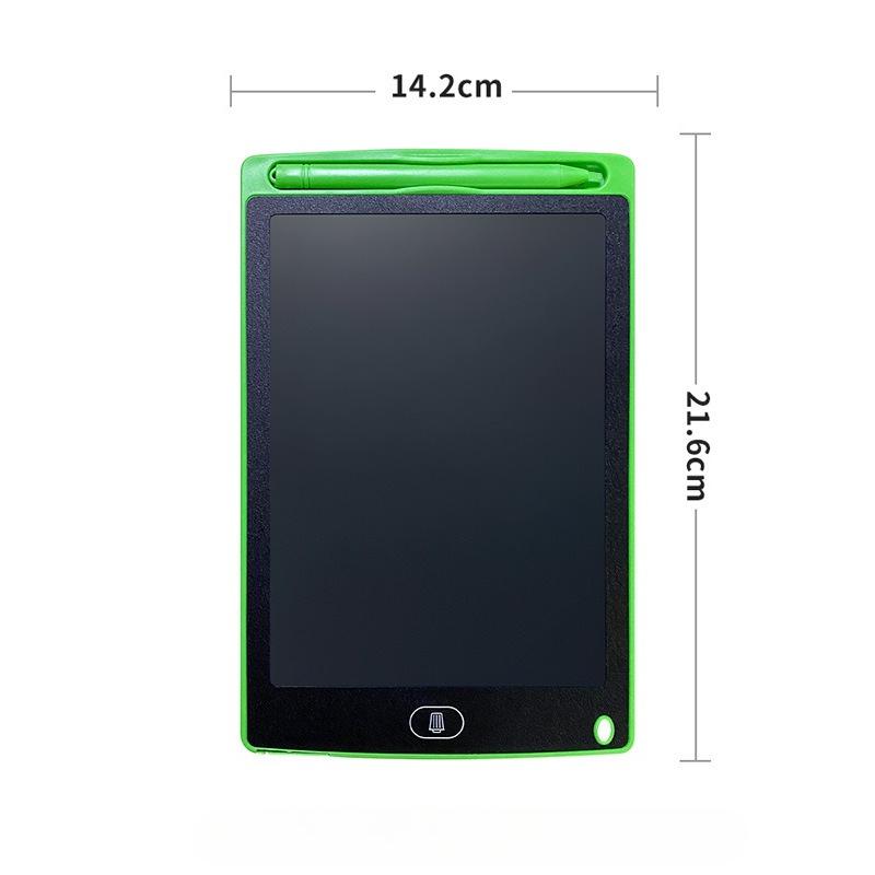 8,5 Zoll LCD Zeichenbrett Tragbares wiederverwendbares LCD Schreibtablett Löschbar mit Batterie Elektronisches Tablett Board Geburtstagsgeschenk