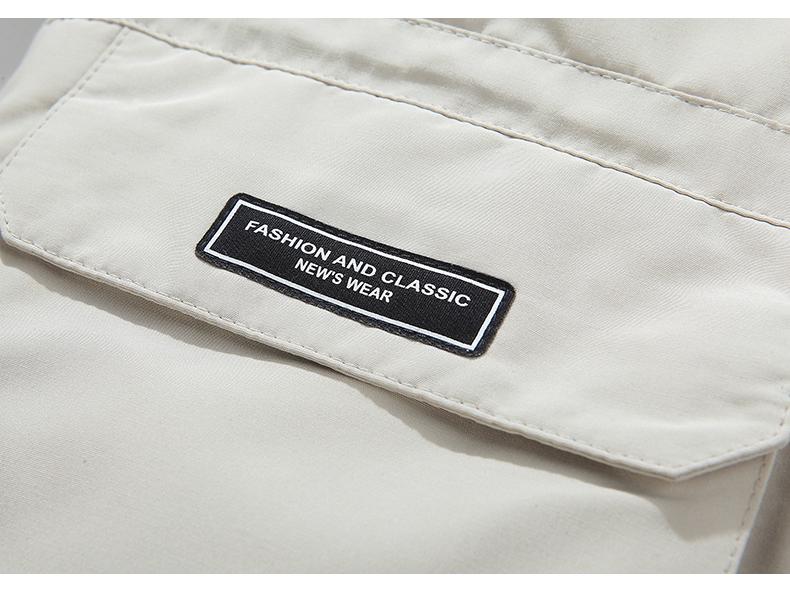 Men's Mid-Length Hooded Cotton Coat - Thickened, Trendy Autumn/Winter Jacket