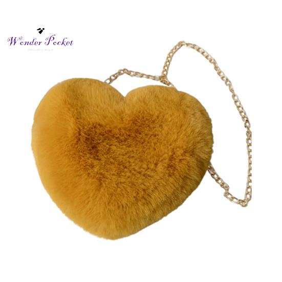 Užitečná dámská kabelka Pohodlná plyšová multifunkční