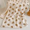Baby Blanket for Soothing Relaxing Cotton Baby Comforter Calming Dotted Design Blanket for Newborns Cotton Swaddles Wrap