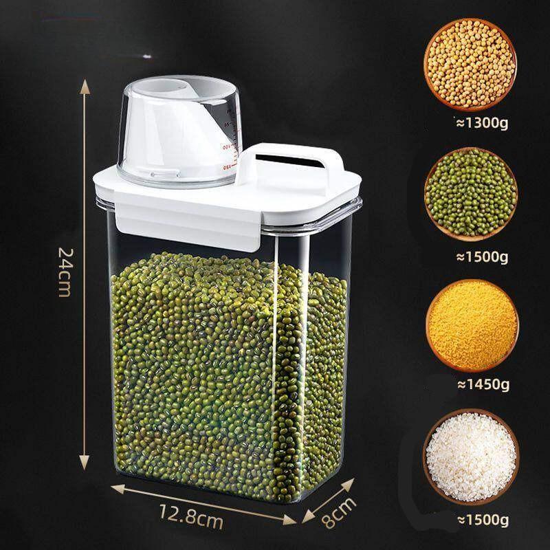 Rice Bucket, Flour Storage Tank, Insect Proof, Moisture-proof, Sealed, Grain Starch, Bean Packaging, Rice, Grains, Miscellaneous Grains Storage Box
