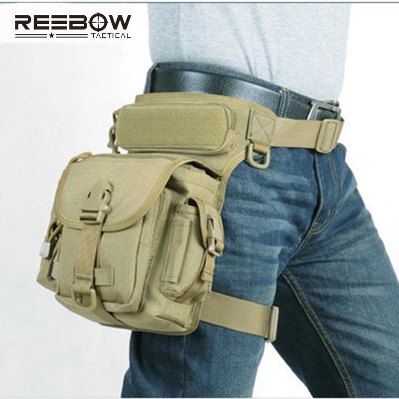 Waterproof Oxford Drop Leg Bag for Men Waist Fanny Pack Motorcycle Ride Crossbody Shoulder Riding Travel Hiking Tactical Cycling
