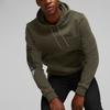 Puma Logo Pattern Casual Hooded Long Sleeve Sweatshirt Men Sweatshirt Olive-Green 849793-70