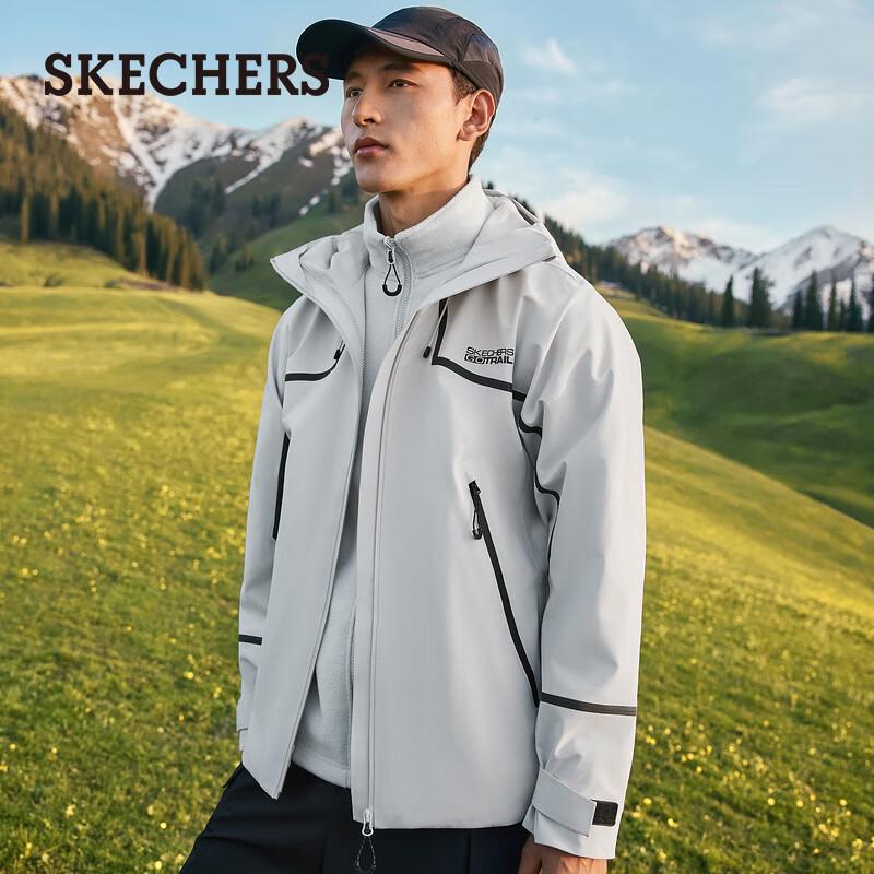 Skechers Men s Rubik 2.0 3-in-1 Waterproof Jacket M