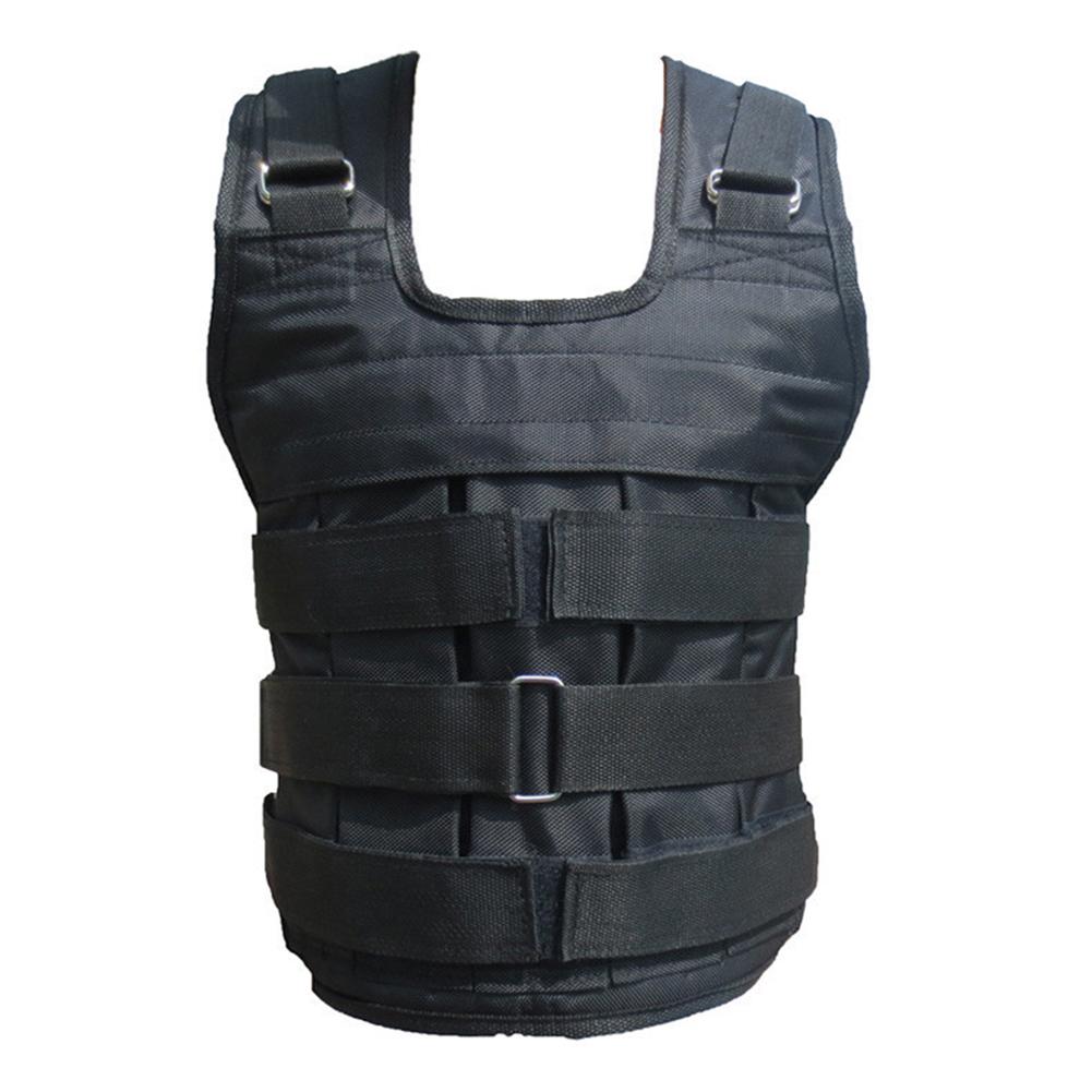 Weighted Vest Weight-bearing Vest Oxford Cloth Running Vest Adjustable Weight Jacket Weight Loading Vest for Strength Training