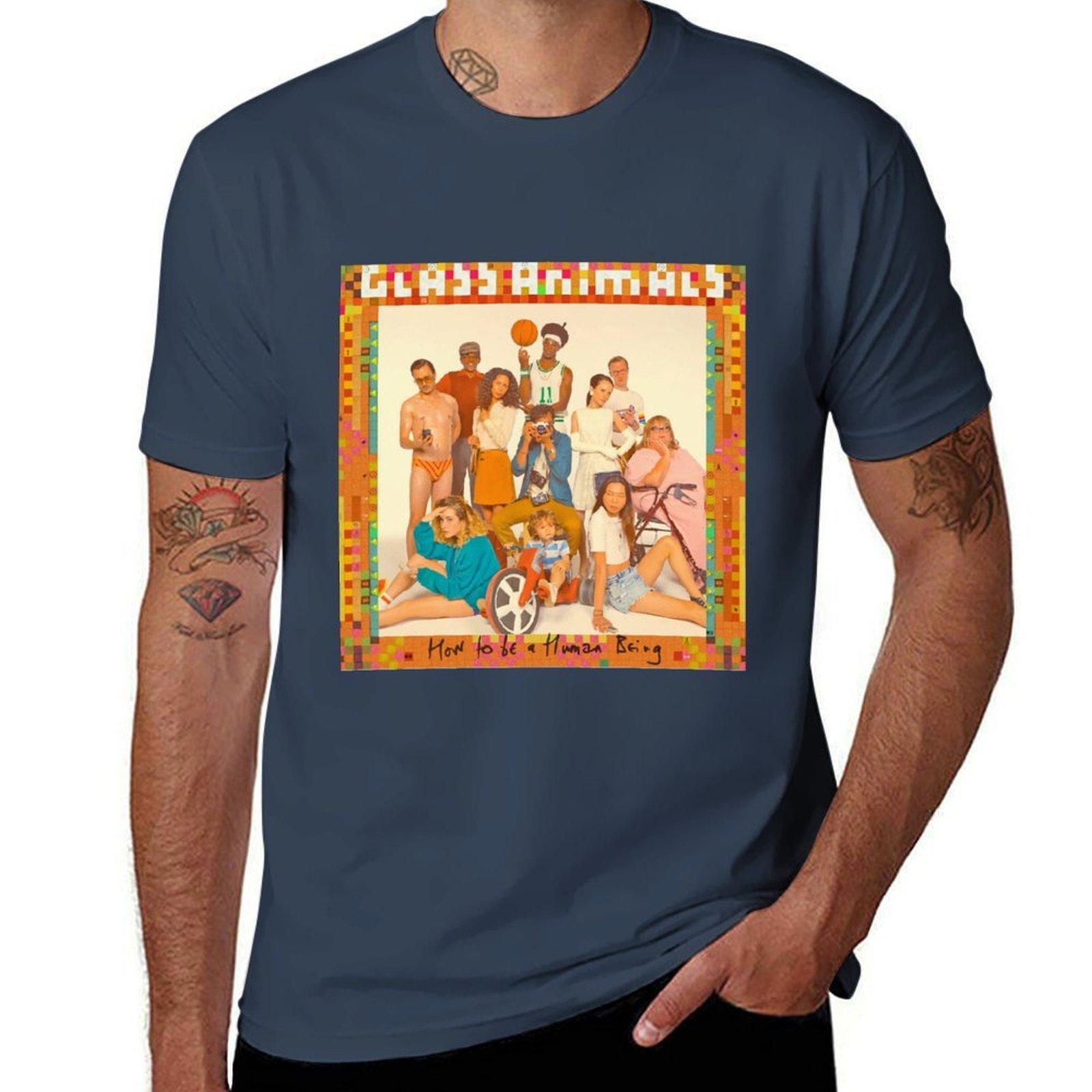 htbahb glass animals TShirt Plus Size Lightweight Tee Shirt S
