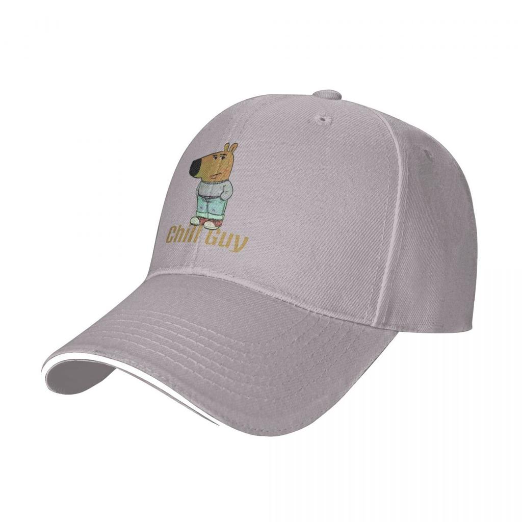 Funny Cute Chill Guy Pool Party Baseball Caps Women High-end Male Beach Sun Hat Peaked Cap