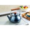 Takagi Metal Kettle, Stylish, Induction Compatible, Enamel, 2.3L, Onyx Blue, ONB-2.3KT