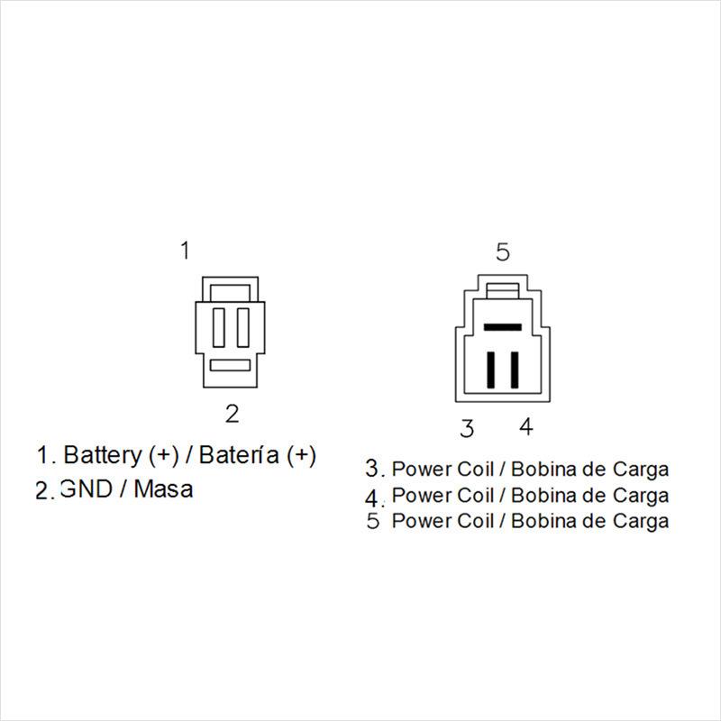 Suzuki DR SE 250/350 Rectifier (Parts 32800-14D10 and 32800-24B00)