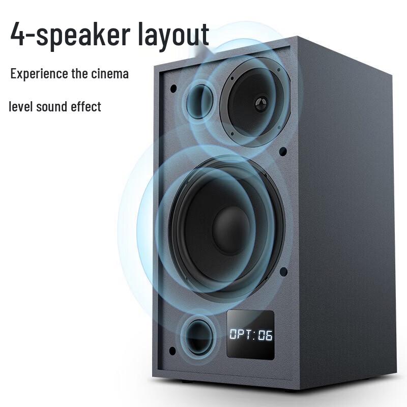 SANSUI H5 Smart Home KTV Sound System CN plug (adapter included)