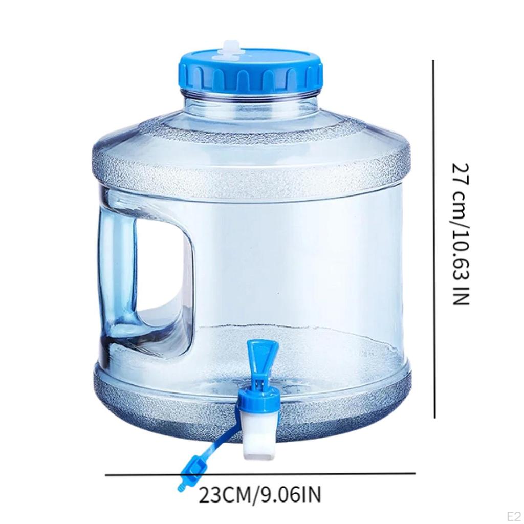 Camping-Wasserbehälter, Wasserspeicherkanister mit Hahn, Wassertank Notfall