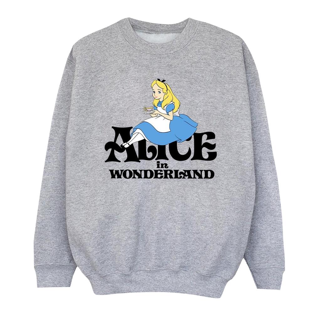 Disney Boys Alice In Wonderland Tea Drinker Classic Sweatshirt