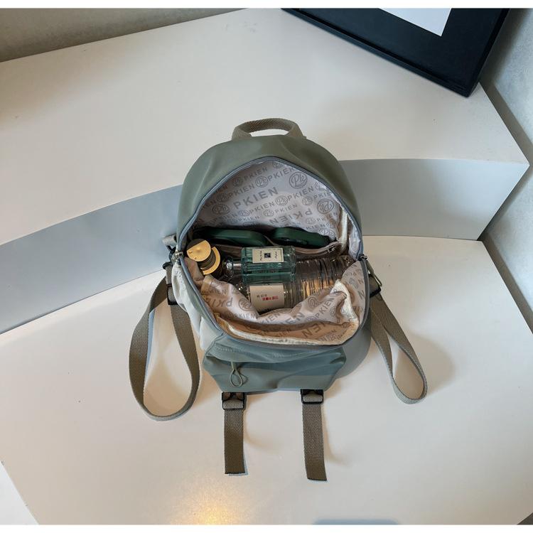 School Bag Korean Version High Value Ins Backpack Junior High School Casual Simple Lightweight Versatile Large Capacity