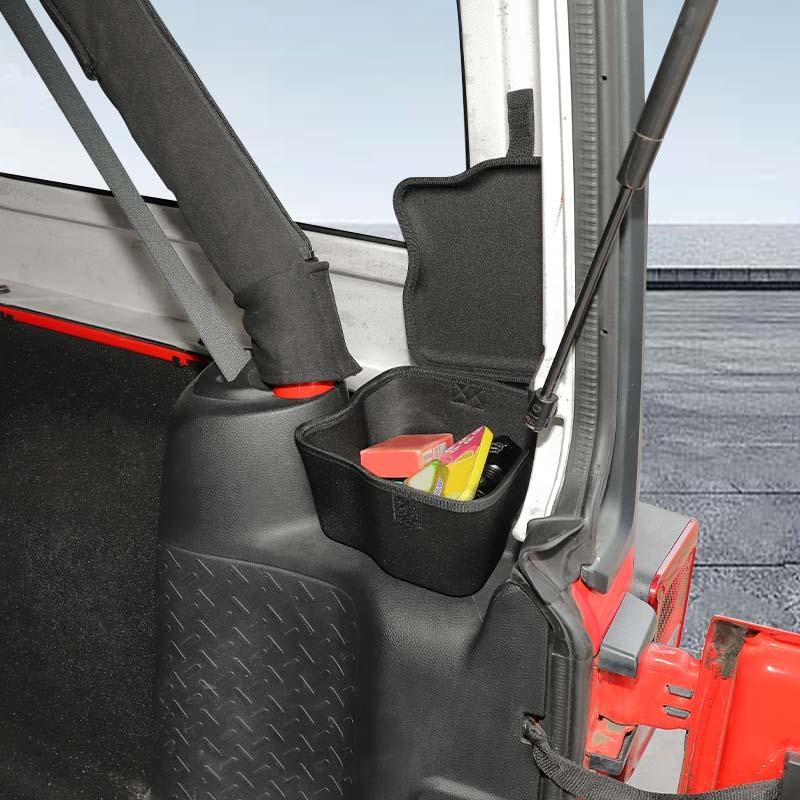 For Jeep Wrangler JK 2011-2017 4-Door Version Car Trunk Side Storage Box Organizer Container Interior Stowing Tidying Accessories
