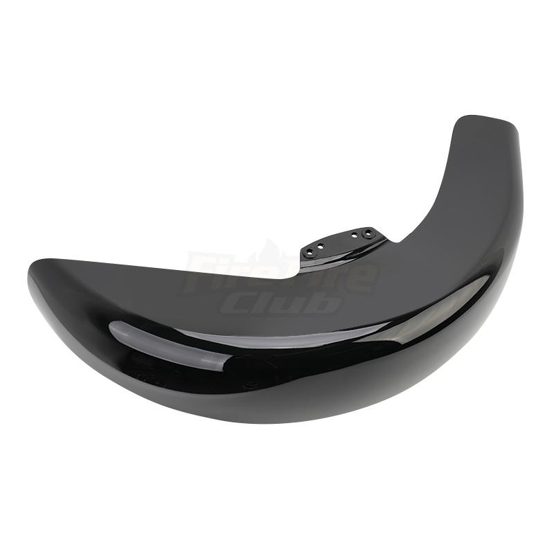 Motorcycle Front Fender Mudguard Cover Gloss Black For Harley Touring Electra Glide Street Road King Glide Ultra 2014-up