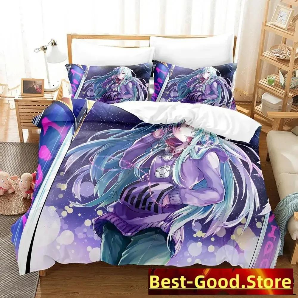 

Kagerou Project Bedding Set Cartoon Anime Three-Piece Set Adult Kid Bedroom Duvet Cover Sets 3D Kawaii Impression Textile EU Single(135*200cm)3pcs