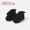 Velvet Bow Baby Girl Princess Winter Boots - Cute Toddler Cotton Snow Boots