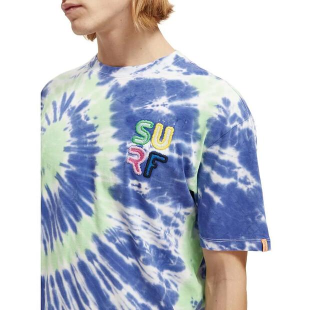 Scotch & Soda Футболка с коротким рукавом Tie-Dye