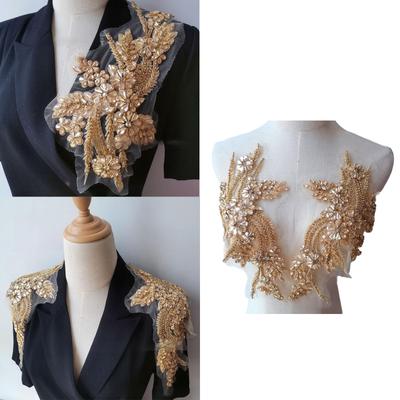 Accessoires de Costume Élégants en Strass Cristal Pour Tenue Formelle Design Sécurisé Léger Brillant Décoration Gala Mariage