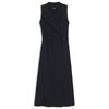 BoSS Women S adjuStable Belt Stretch Cotton Wrap dreSS Dark Blue